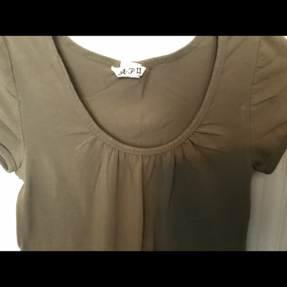 AP II Women's Olive Tee - 8 - Picture 3 of 3